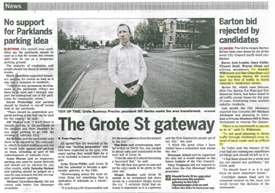 City Messenger Article - Barton Street Closure